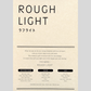 ROUGH LIGHT 1/20 (Rough Light) / 10 colors / @ 1.0 kg