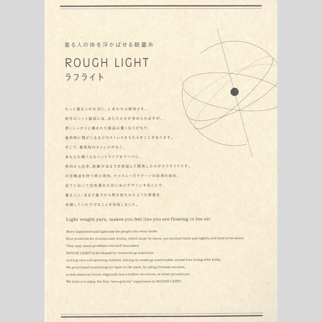 ROUGH LIGHT CHINE 3/20(ラフライトモク)/6colors/@1.0kg