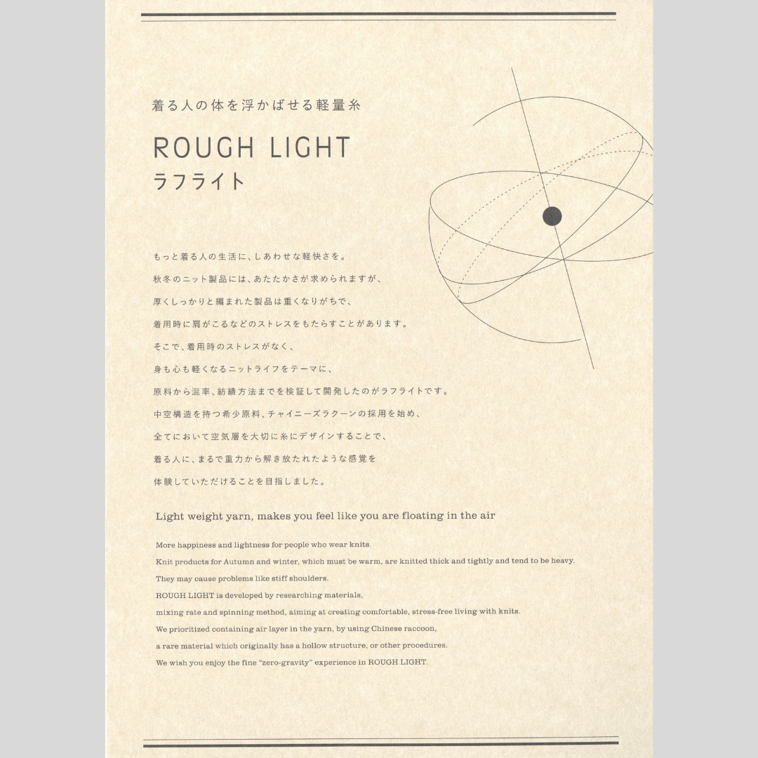 ROUGH LIGHT CHINE 3/20 (Rough Light Chine) / 6 colors / @ 1.0kg