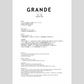 【COLOR BOOK】GRANDE(グランデ)