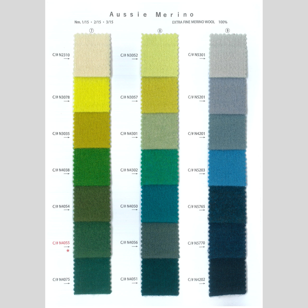 【COLOR BOOK】Aussie Merino(オージーメリノ)